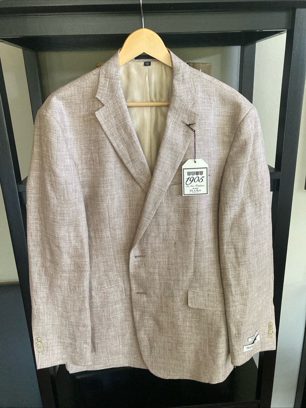 Jos. A. Bank Beige Linen-Blend Sport Coat $498